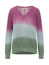 Jucca Trecce Sweater In Multicolor