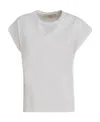 Jucca T-shirt With Round Neck And Short Sleeves In White