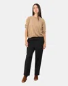 Jucca Trousers  With Elastic Back - 003 Black