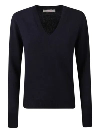 Jucca V-neck Pullover In Blue