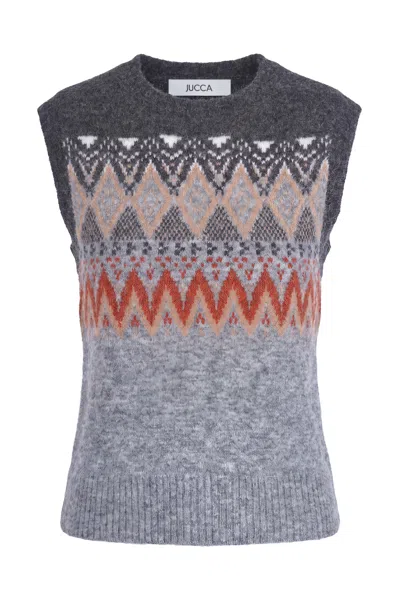 Jucca - Vest - 480435 - Fantasia Grigio