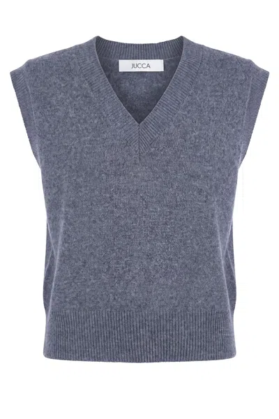 Jucca - Vest - 480447 - Grey In Grigio