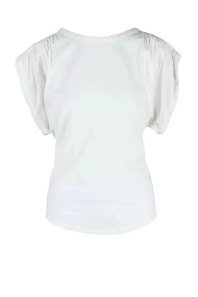 Jucca Viscose Stretch Top - White