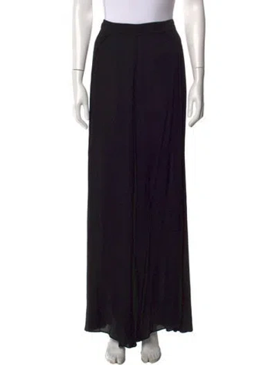 Pre-owned Jucca Wide Leg Pants In Black