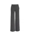 Jucca Wide-leg Trousers In Shimmering Lurex Fabric In Gray