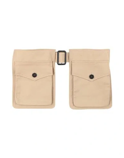 Jucca Woman Belt Camel Size Onesize Cotton In Nude