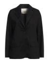 Jucca Woman Blazer Black Size 10 Cotton