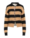 Jucca Woman Cardigan Black Size L Wool, Polyamide, Alpaca Wool, Mohair Wool In Black