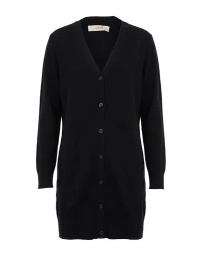 Jucca Woman Cardigan Black Size M Virgin Wool