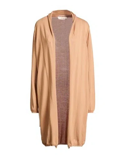 Jucca Woman Cardigan Camel Size S Cotton In Brown