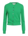 Jucca Woman Cardigan Green Size Xl Virgin Wool In Green
