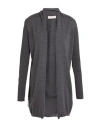 Jucca Woman Cardigan Grey Size Xl Virgin Wool In Grey