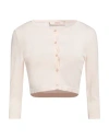 Jucca Woman Cardigan Light Pink Size M Viscose, Polyamide