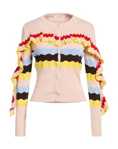 Jucca Woman Cardigan Light Pink Size S Cotton