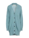 Jucca Woman Cardigan Pastel Blue Size Xl Polyamide, Alpaca Wool, Mohair Wool