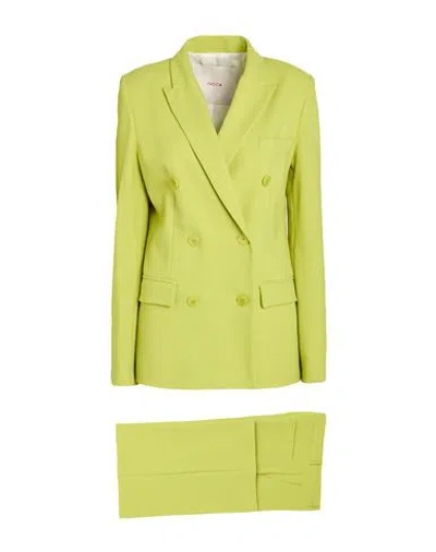 Jucca Woman Co-ord Lime Green Size 8 Viscose, Polyester, Elastane