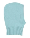 Jucca Woman Hat Light Blue Size Onesize Wool, Viscose, Polyamide, Metal, Cashmere In Blue
