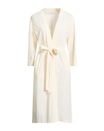 Jucca Woman Jacket Ivory Size 4 Viscose, Elastane In White