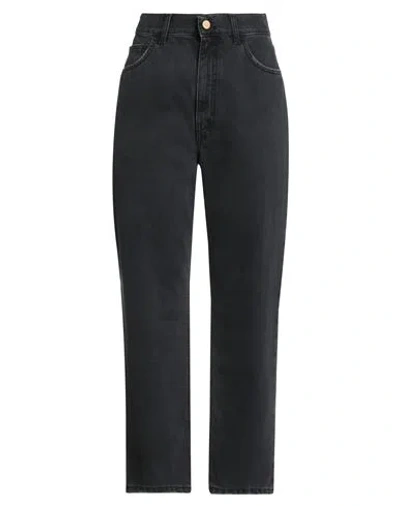 Jucca Woman Jeans Black Size 32 Cotton