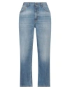 Jucca Woman Jeans Blue Size 30 Cotton In Blue