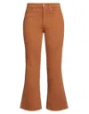 Jucca Woman Jeans Tan Size 28 Cotton, Elastane In Brown