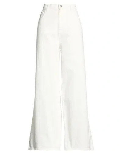 Jucca Woman Jeans White Size 29 Cotton