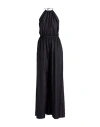 Jucca Woman Jumpsuit Black Size 8 Silk In Black