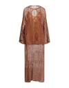 Jucca Long Dresses In Beige