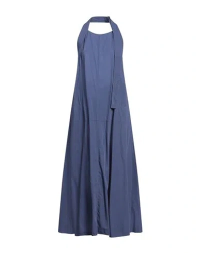 Jucca Woman Maxi Dress Purple Size 6 Cotton