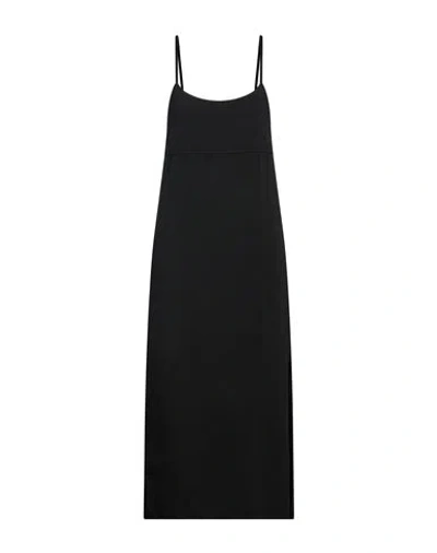 Jucca Woman Midi Dress Black Size Xs Cotton, Elastane In Black