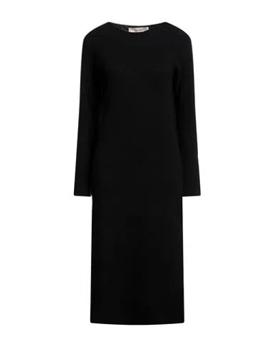 Jucca Woman Midi Dress Black Size M Cashmere