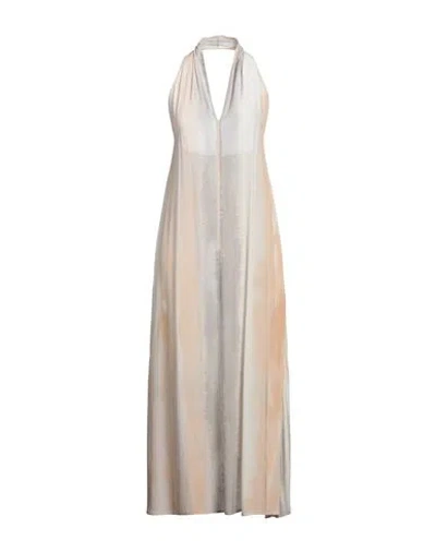 Jucca Woman Midi Dress Blush Size 4 Viscose In Pink