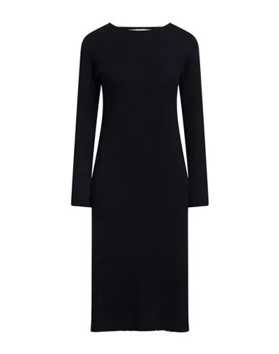 Jucca Woman Midi Dress Midnight Blue Size S Cashmere