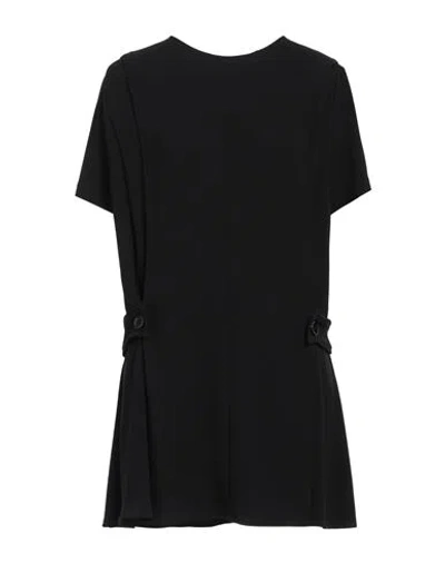 Jucca Woman Short Dress Black Size 10 Polyester