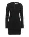 Jucca Short Dresses In Black