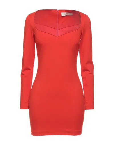 Jucca Short Dresses In Red