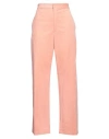 Jucca Woman Pants Pastel Pink Size 8 Cotton