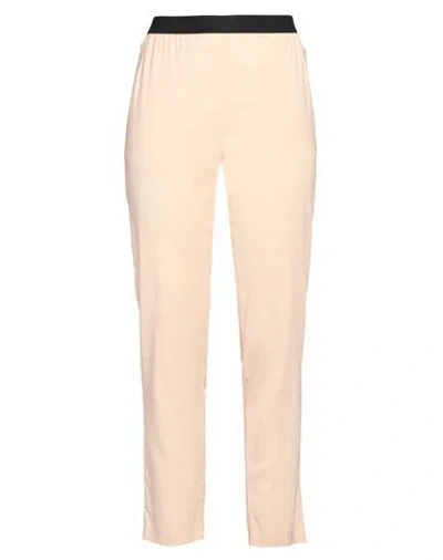 Jucca Woman Pants Apricot Size 8 Viscose, Elastane In Orange