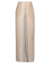 Jucca Woman Pants Beige Size 4 Viscose In Beige