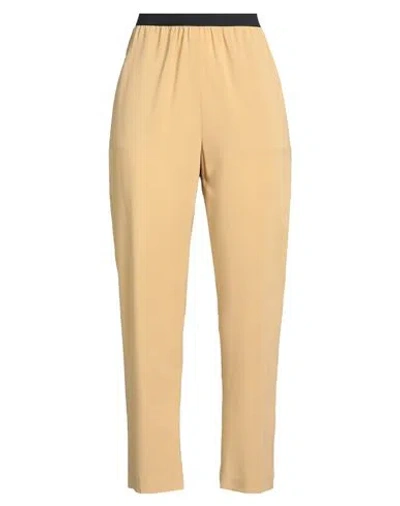 Jucca Woman Pants Beige Size 6 Viscose, Elastane