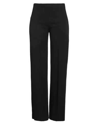 Jucca Woman Pants Black Size 10 Viscose, Polyamide, Elastane