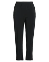 Jucca Woman Pants Black Size 12 Viscose, Elastane