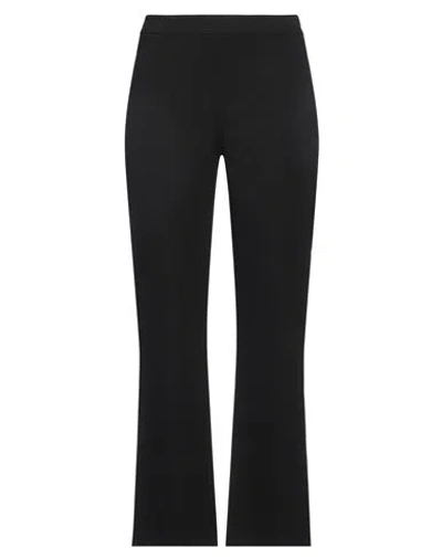Jucca Woman Pants Black Size 8 Viscose, Polyamide, Elastane In Black