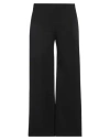 Jucca Woman Pants Black Size 12 Viscose, Polyamide, Elastane