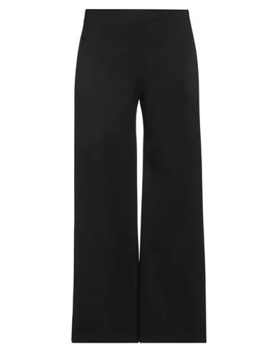 Jucca Woman Pants Black Size 12 Viscose, Polyamide, Elastane
