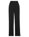 Jucca Woman Pants Black Size 8 Viscose, Polyester, Elastane