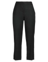 Jucca Woman Pants Black Size 6 Polyester, Viscose In Black