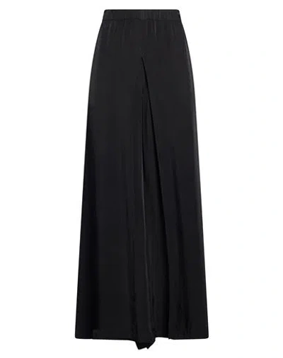 Jucca Woman Pants Black Size 6 Viscose, Cupro