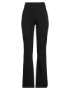 Jucca Woman Pants Black Size 6 Viscose, Polyamide, Elastane In Black