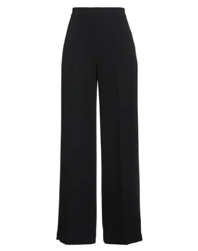 Jucca Woman Pants Black Size 8 Polyester